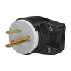 Nema 5 - 15P Plug 15A 125V 90 Degree Swivels Plug 15A 125V T Blade Connectors for Electrical Wiring Projects
