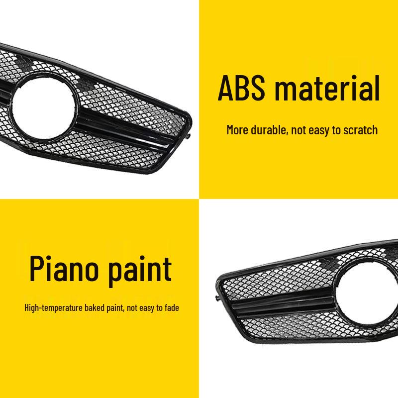 Replacement Black Grille for 2009-2013 Mercedes-Benz E-Class W212 AMG Models