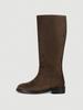 Komorebi Museum 2 Colors_Handmade Classic Wide Long Boots Suede Ver. I Km011-S