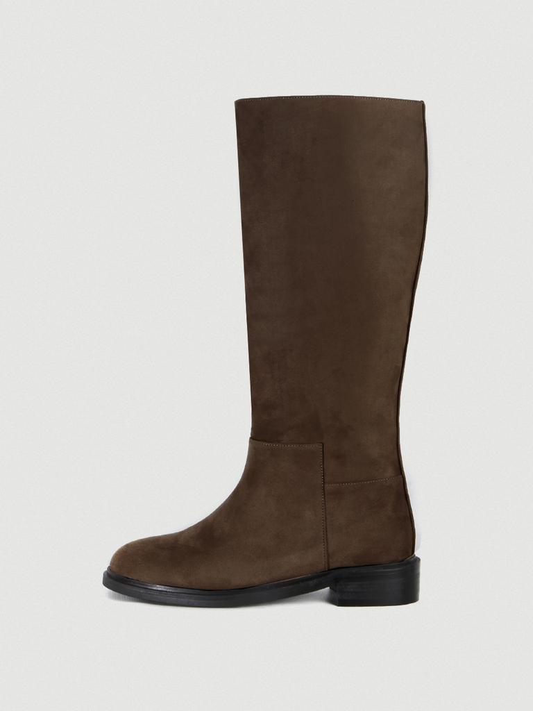 Komorebi Museum 2 Colors_Handmade Classic Wide Long Boots Suede Ver. I Km011-S