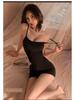 Manyan Women's Sexy Backless Cross Strap Nightdress - One-Piece Lingerie for Clubwear