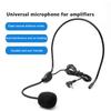 Portable Head Mounted Headset Microphone Wired 3.5Mm Plug Mic For Shopping Mall Teacher Tour Guide Amplifier Phone Wheat Bee Ear