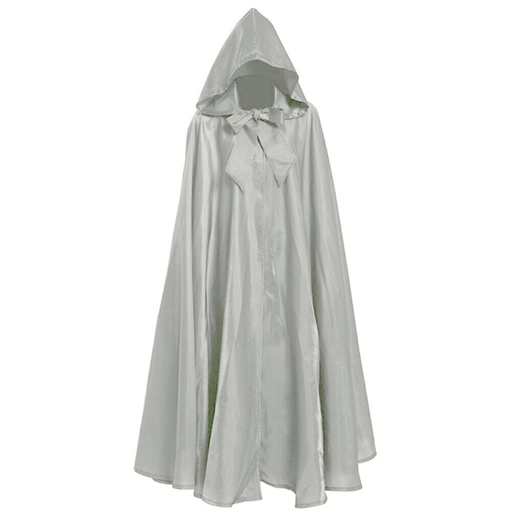 Halloween Party Middle Ages Cloak Gothic Long Cape