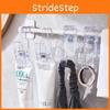 Plastic Transparent Clips Hooks For Clothing Towel Kitchen Bedroom Tool Storage