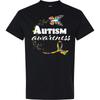 Inktastic Autismus-Bewusstsein Schmetterlingsband T-Shirt Unterstützung Puzzleteile Kinder