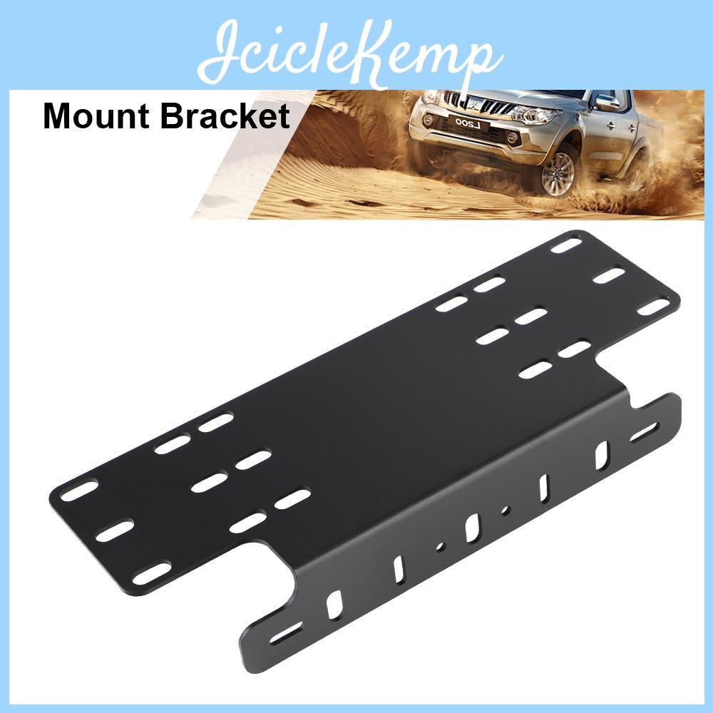 Car Plate Bumper Front License Mount Bracket Frame Led Work Light Bar Aluminum Automobile Driving Plates Brackets Accessory