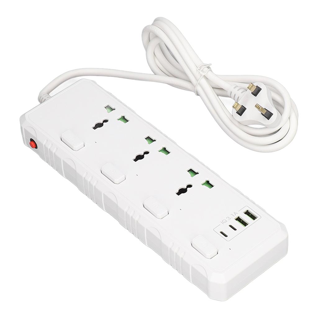 Multifunctional Outlet Power Strip USB PD Interfaces Socket Extender