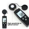 Digital Mini Lux Meter LCD Display Handheld Illuminometer 0-200000 Lux Luminometer High Accuracy Photometer Luxmeter