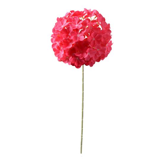 Realistisch wirkende künstliche Hortensie, 68,5 cm (27 Zoll), große Kunsthortensie aus Seide mit langem Stiel, ideal für Vase, Hochzeit, Party, Tischdekoration oder als Tischdekoration für Zuhause.