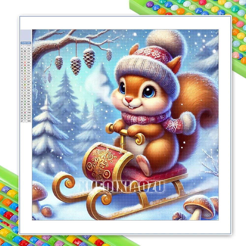 Santa Claus Diamond Painting New Arrivals 5D Diy Diamond Mosaic Snowman Cross Stitch Kits Cartoon Christmas Gift Wall Decor Art