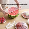 500pcs Reusable Thickened Elastic Food-grade Plastic Wrap, Stretchable Bowl Covers, for Kitchen Fresh-keeping