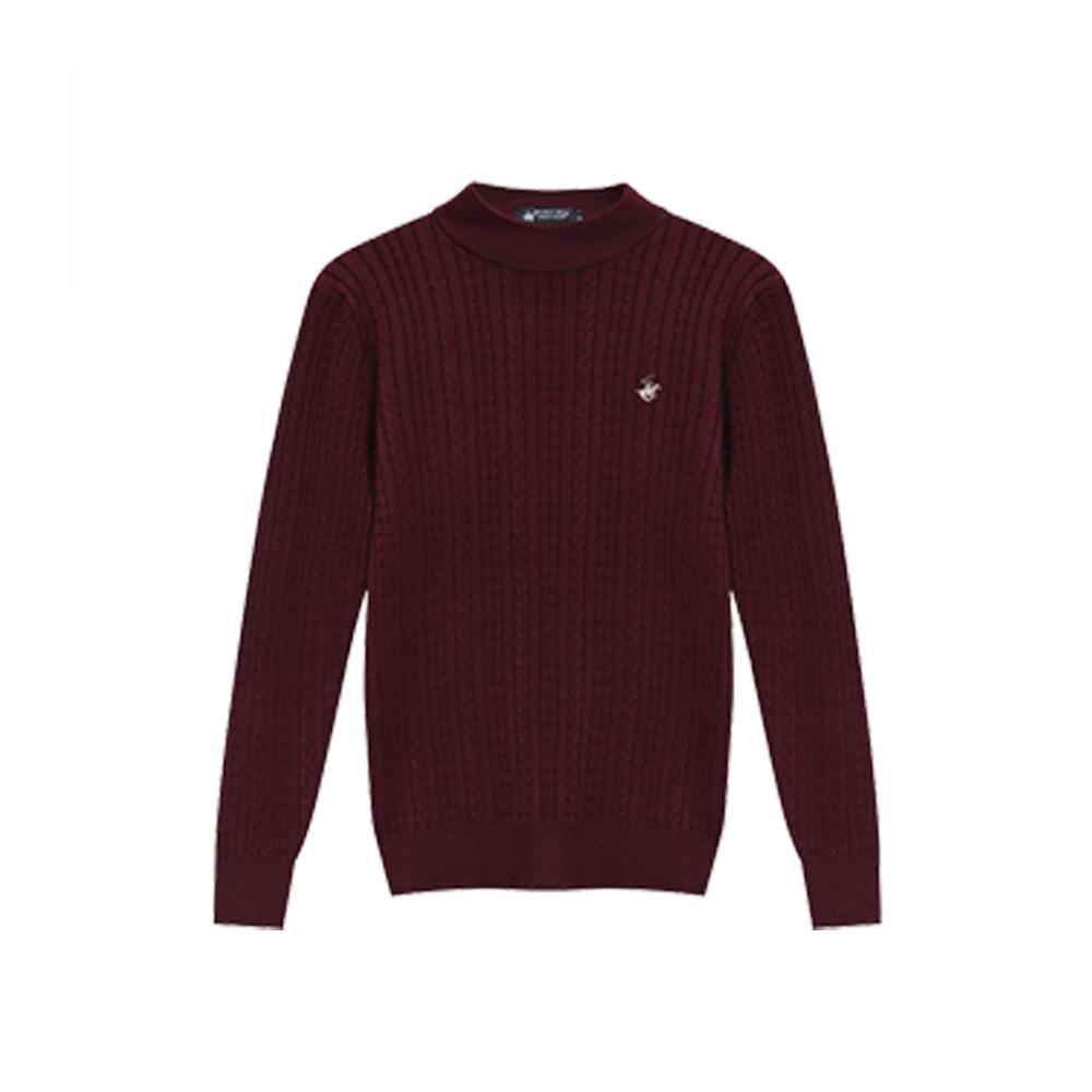 BHPOLOCLUB Men'S & Women'S Cable Knit Mock Neck Knit (Select 1 Of 5) Tk152