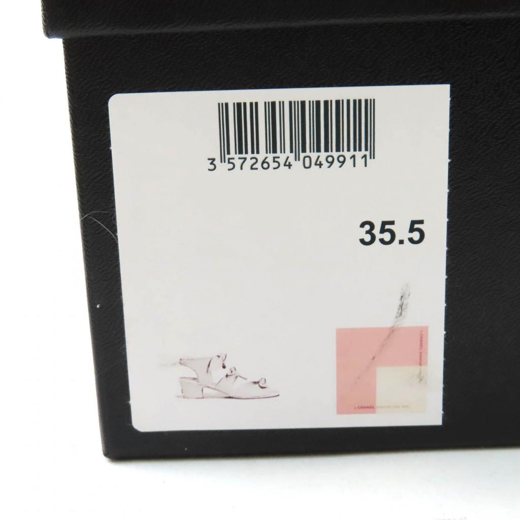 Chanel Sandały różowa skóra Kobiety 35.5 G35297 Używane