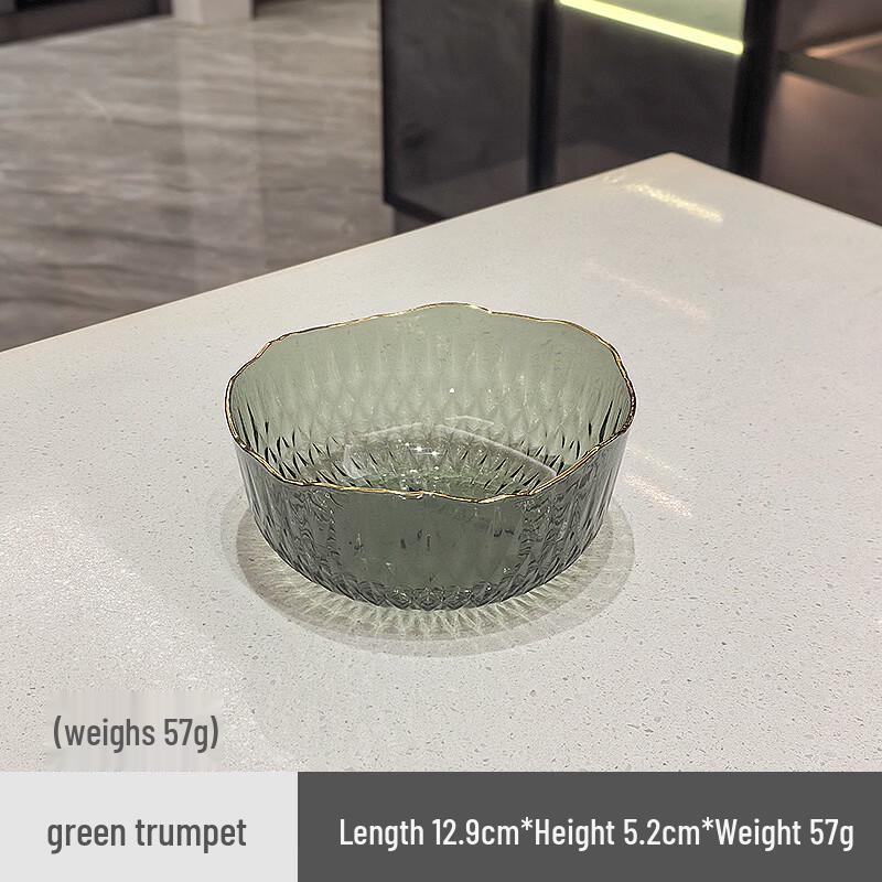 Abay Transparent Plastic Serving Bowls Set