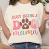 Dog Mom Shirt, Busy Being a Dog Mama Comfort Colors Tee, Dog Mom Club Shirt, Cute Dog Lover Gift