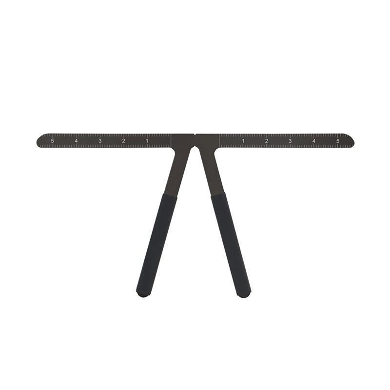 Stainless Steel Eyebrow Tattoo Stencil Ruler Microblading Tattoo Positioning Measure Template Eye Brow Permanent Makeup Tools