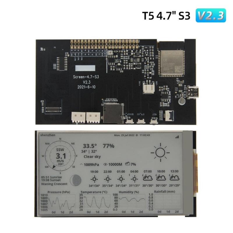 Controller Board Reversing river Board for 4.7 Inch paper 540x960 LCD isplay lectronic Ink Screen velopment Board