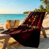 Galatasaray Customized Name Beach Towel Super Soft Microfiber Quickdry Fabric Portable For Swimmingbeachcamping Travel Beach Accessoriesgym