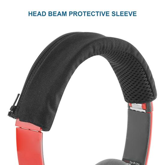 Kopfbügelhülle Vollständig schließend Kopfhörer Austauschbar Atmungsaktiv Weich Kopfbügelband Kissen