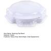 White Spinning Top Board Large Battle Arena Portable Gyro Spinning Top  Kid Gift