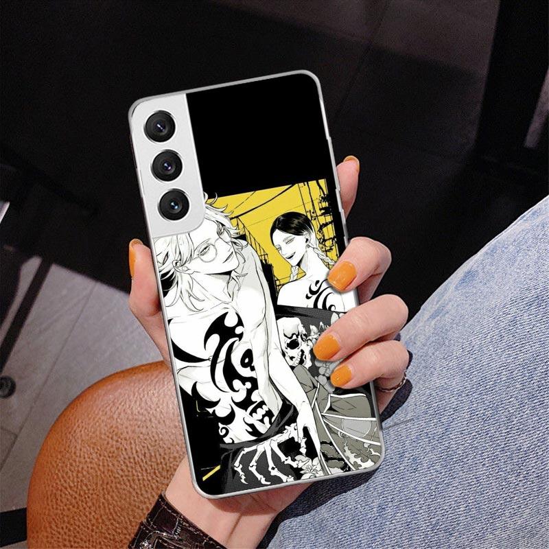 Ran Haitani Rindou Tokyo Aevengers Phone Case For Samsung Galaxy S24 S25 Edge S26 Ultra S23 S22 S21 Plus S20 FE + Personalized P