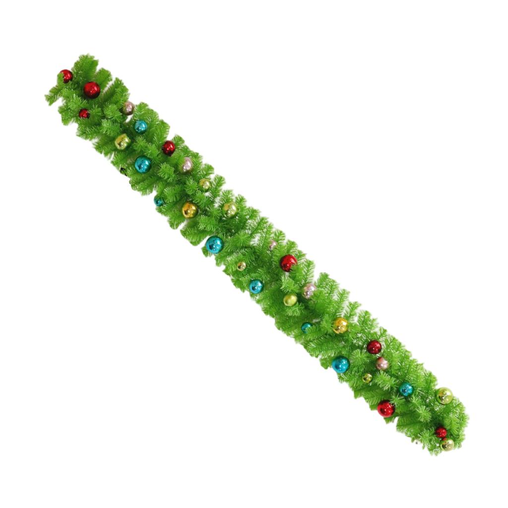 Christmas Rattan, Encrypted Christmas Decoration Rattan, Door Rattan Door Decoration, 9 Feet 50 Lights