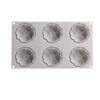6 Holte Cloud Vorm Siliconen Mal Dessert Cake Mousse Mold Taart Decoreren Gereedschappen