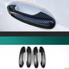Abs Carbon Fiber Car Door Handle Trim Cover for Mercedes Benz GLC X254 C Class W206 S206  2024 2025 2026 Auto Accessories