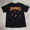 Rare The Zombies Band Black 100% Cotton All Size T Shirt Unisex T-Shirt