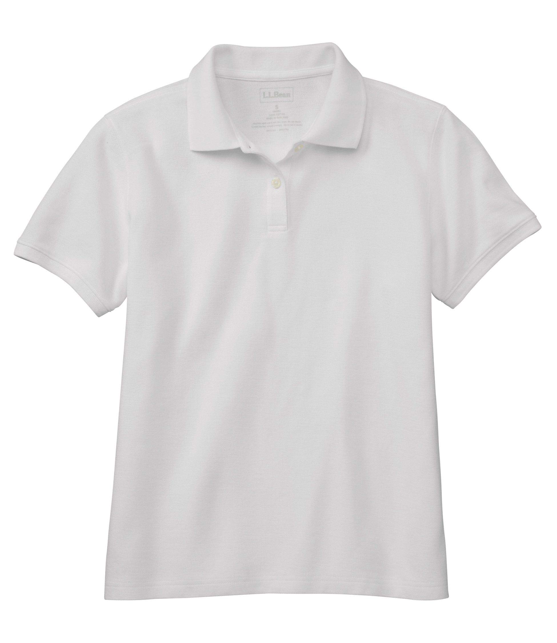 

Premium Double L Polo Relaxed Short US Fit Size 0KGB180002 L.L.Bean ([L.L.Bean]) Women s Shirt, Fit, Sleeve, Regular, S, White, білий