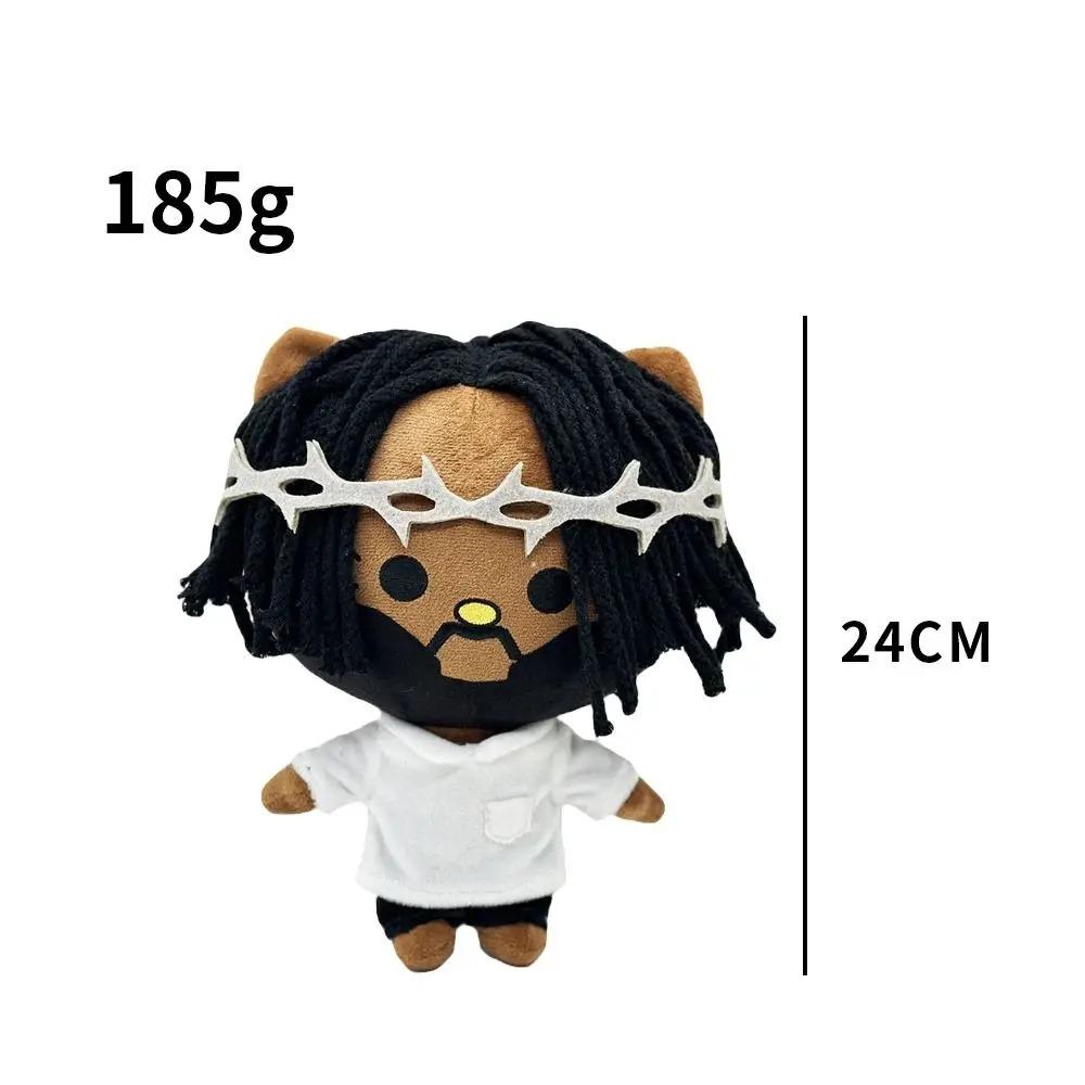 Hello Kitty as King Von Plush Doll Plushies Stuffed Toys Cute Kids Boys Girls Birthday Christmas Gifts