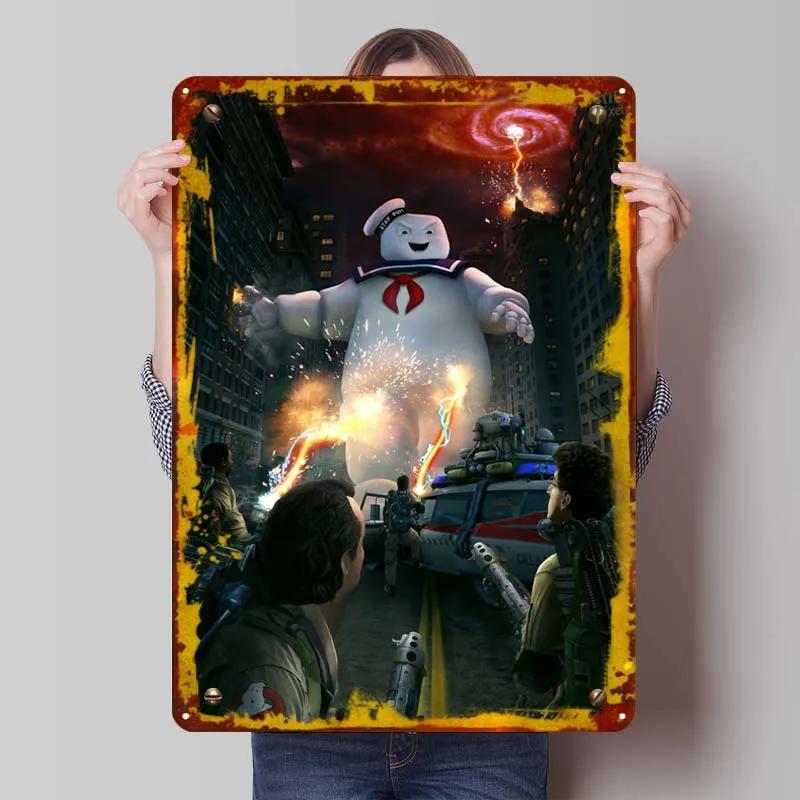 Classic Movie Metal Poster Wall Art Mural Custom Vintage Metal Tin Signs for Wall Art Decoration Man Cave Room Wall Sign Deco