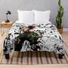 Bakugou Manga Collage Throw Blanket Luxury Blanket For Sofa Thin Blanket For Banana Fish Thin Blanket Throw Blanket#