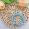 Cream High-Elastic DIY Hair Tie with Adhesive Accessories