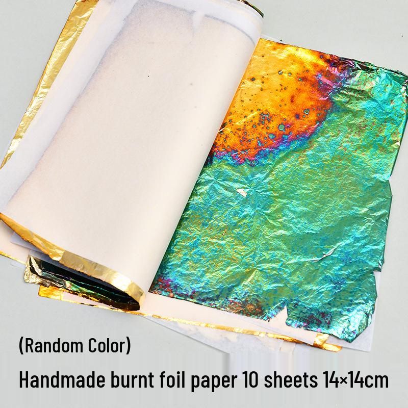 DIY Burned Foil Art Kit: Creative Handmade Gold Foil Decorative Painting