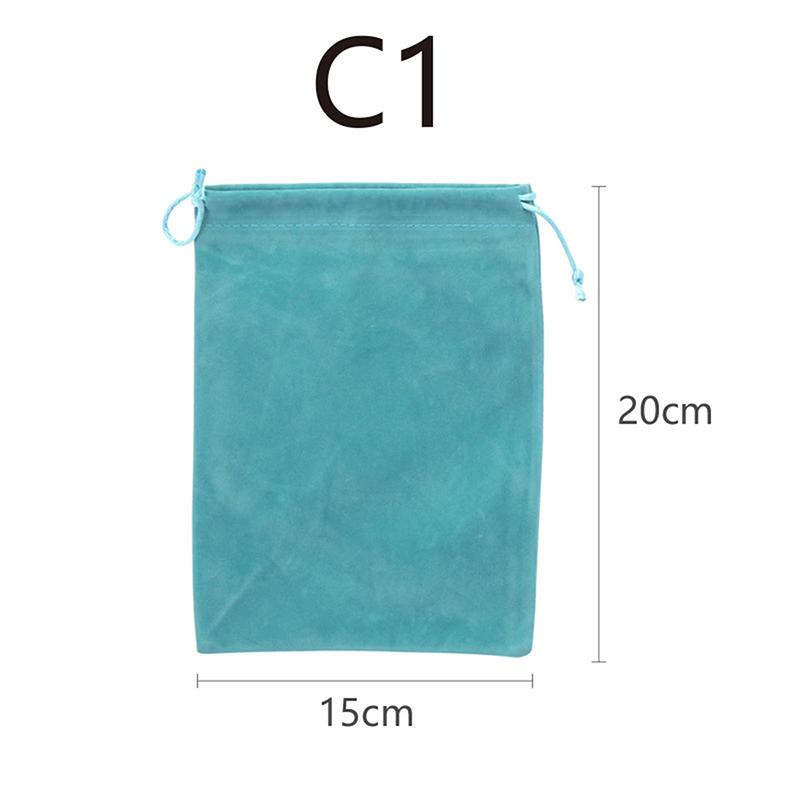 1/3Pcs Fishing Tackle Fishing Gear Accessories Wheel Storage Pouch Bag Fishing Reel Bag Portable Drawstring Reel Protect