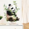 Cartoon Panda Löwe Zebra Tier Tapete Selbstklebend Abnehmbar für Kinderzimmer Kinderzimmer Schlafzimmer Wohnzimmer
