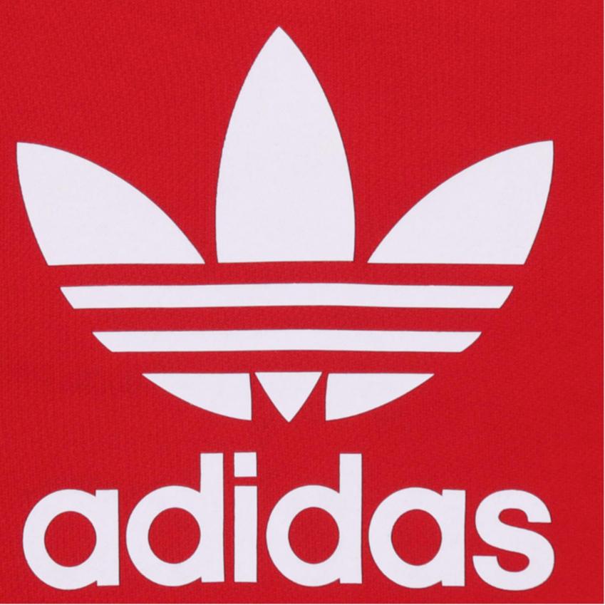 Adidas Originals Trefoil Drawstring Hoodie Men Hoodie Red EJ9680
