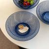 Round Mesh Fruit Snacks Basket Dried Fruit Plate Fruit Vegetable Basket  Snacks