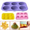 3PC Silicone Large Alphabet Ice Chocolate Half Ball Sphere Mould Stencil Cake Jelly Cupcake Baking Mold Pan 11.3