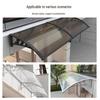 Outdoor Sun Panel Awning: Rainproof Canopy for Main Door and Balcony