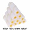 1 Set/11 Pezzi Pennello a Rullo da 4-12 Pollici Rotazione a 360° Pennello per Riparazione Muri Rullo per Pittura al Lattice Rivestimento Murale