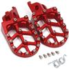 Foot Pegs for Dirt Bike,7075 Aluminium CNC Foot Pedals Rests for CRF300L 2021-2025/CRF300 RALLY 2021-2023/CRF250L CRF250M 2012-2021/CRF250 RALLY