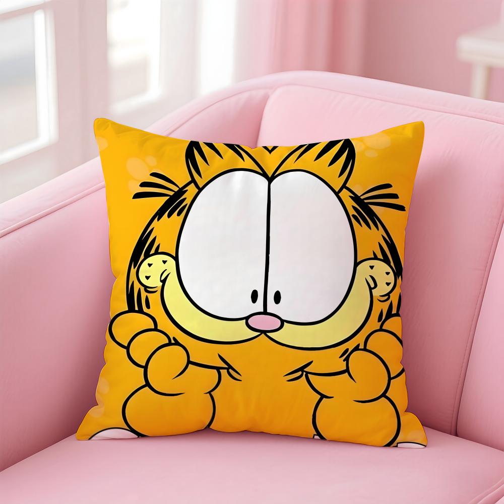 Carina Copricuscino G-GarfieldS Comoda Federa Reversibile Ideale per Auto Divano Camera da Letto e Oltre