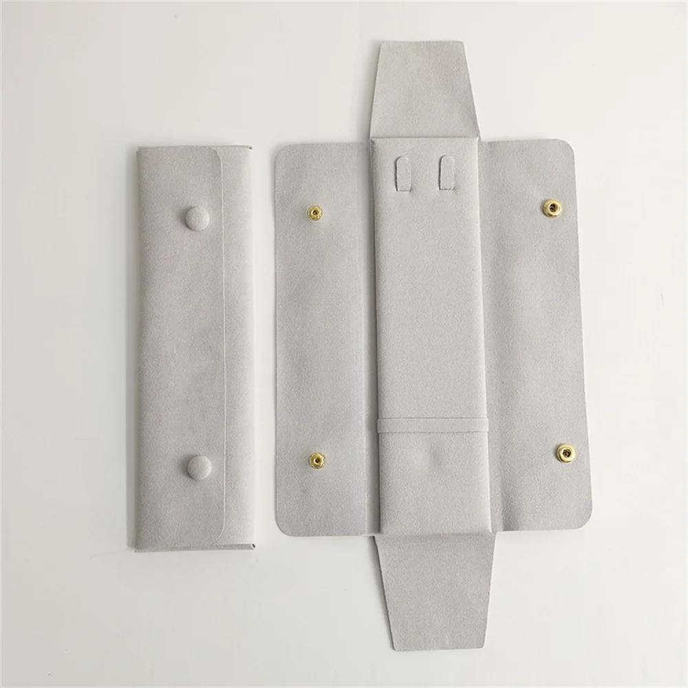 Microfiber Necklace Storage Bag Bracelet Bag Portable Jewelry Organizer Bag Women Versatile