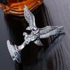 Car 3D Angel Eagle Ornament Badge Engine Hood Emblem Auto Sticker Front Cover Logo Modification Accessories Exterior Decoration