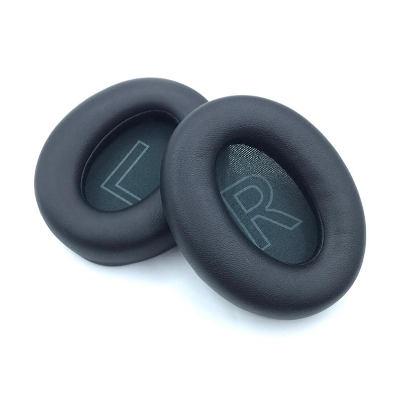 Replacement Soft Memory Foam Ear Pads Cushion for Anker Soundcore Life Q20 / Q20 BT Headset Leather EarPads Cover