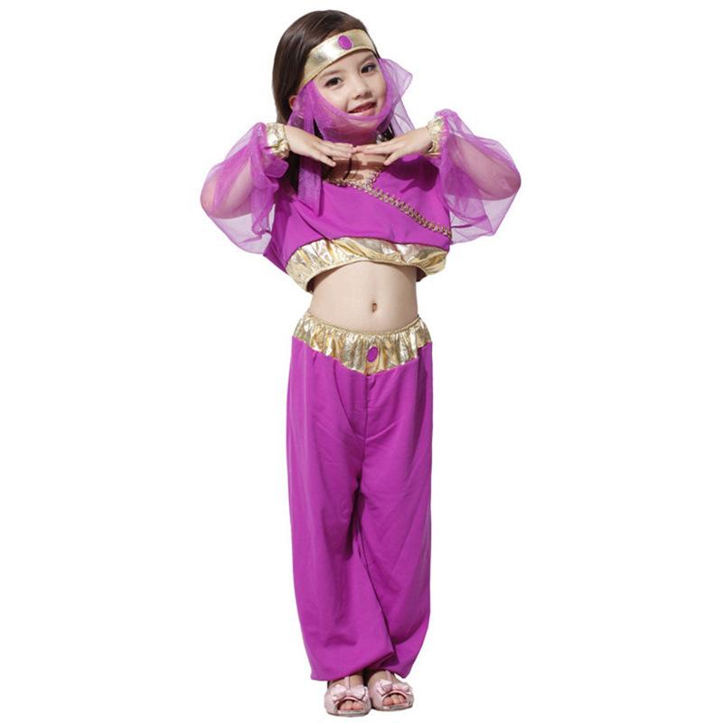 

Chic Halloween Cosplay Dress For Girls With Rich Arabic Themes And Fabric Polyester ALB16101,XL