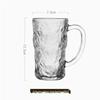 Langxi Glacier Pattern Glass Mug Set