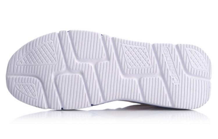 Li Ning Mark Lite Trendy Breathable Balance Low top Casual Shoes Unisex White AGCQ015-1